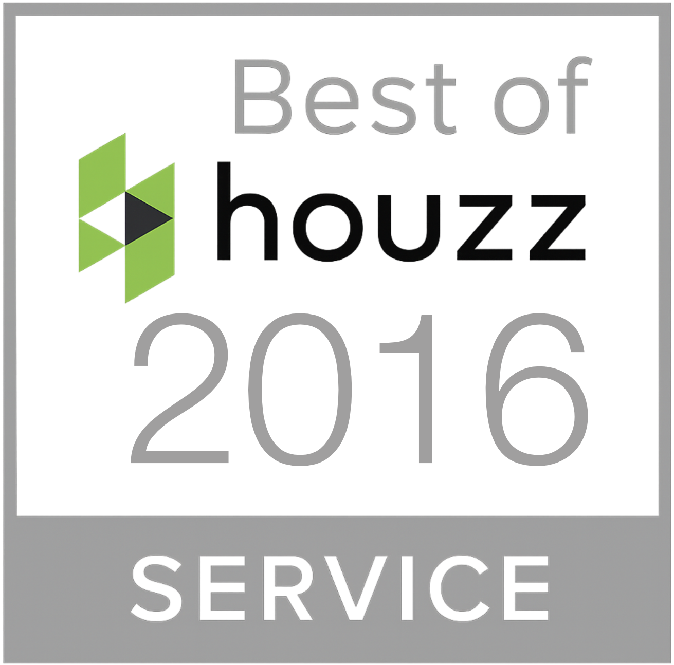 2016 Best of Houzz Service Award